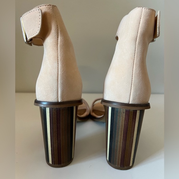 🌻🆕FREE PEOPLE SERENITY HEEL-CANTALOUPE SUEDE COLOR-SIZES 38 & 39 - Picture 13 of 14